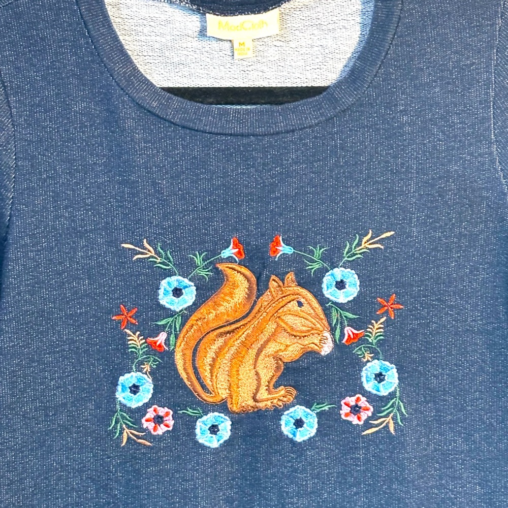 ModCloth Squirrel sweatshirt - Picture 2 of 6